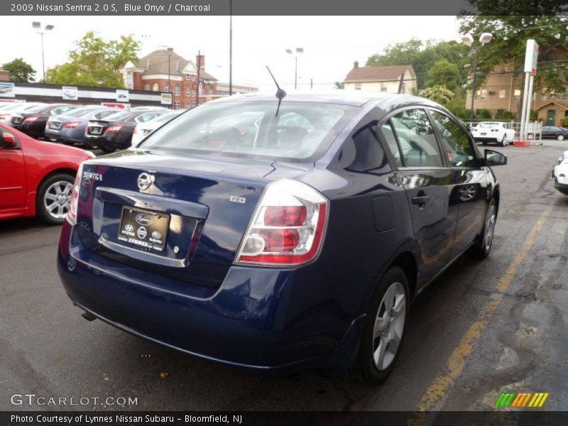 Blue Onyx / Charcoal 2009 Nissan Sentra 2.0 S