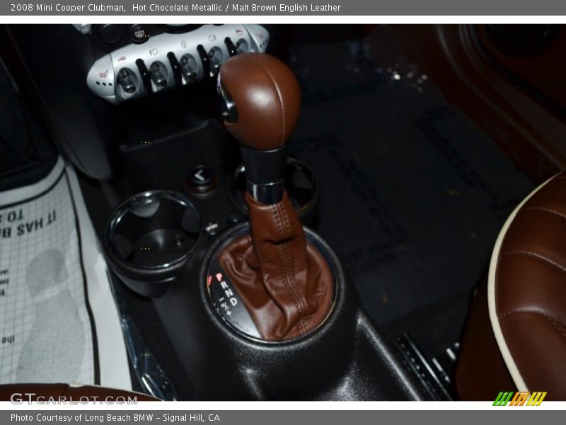 Hot Chocolate Metallic / Malt Brown English Leather 2008 Mini Cooper Clubman