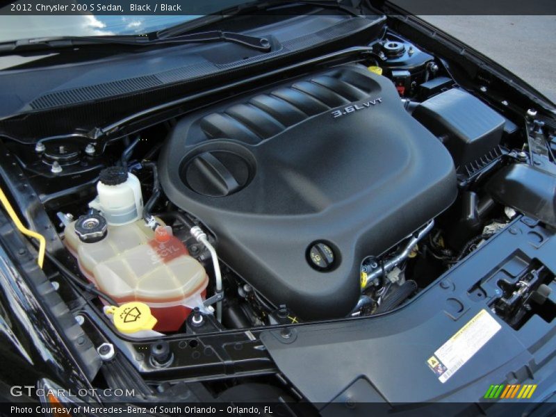  2012 200 S Sedan Engine - 3.6 Liter DOHC 24-Valve VVT Pentastar V6
