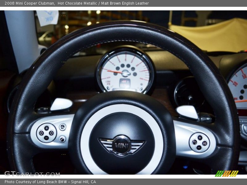 Hot Chocolate Metallic / Malt Brown English Leather 2008 Mini Cooper Clubman