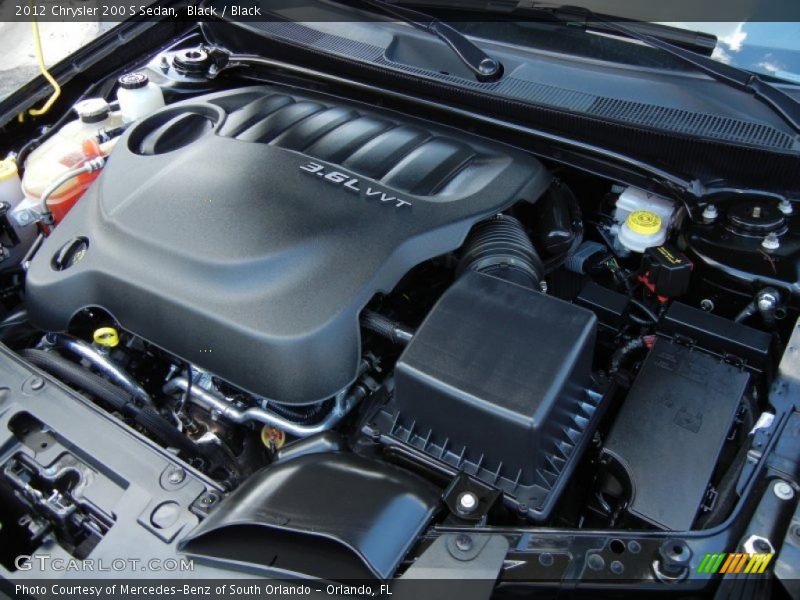  2012 200 S Sedan Engine - 3.6 Liter DOHC 24-Valve VVT Pentastar V6