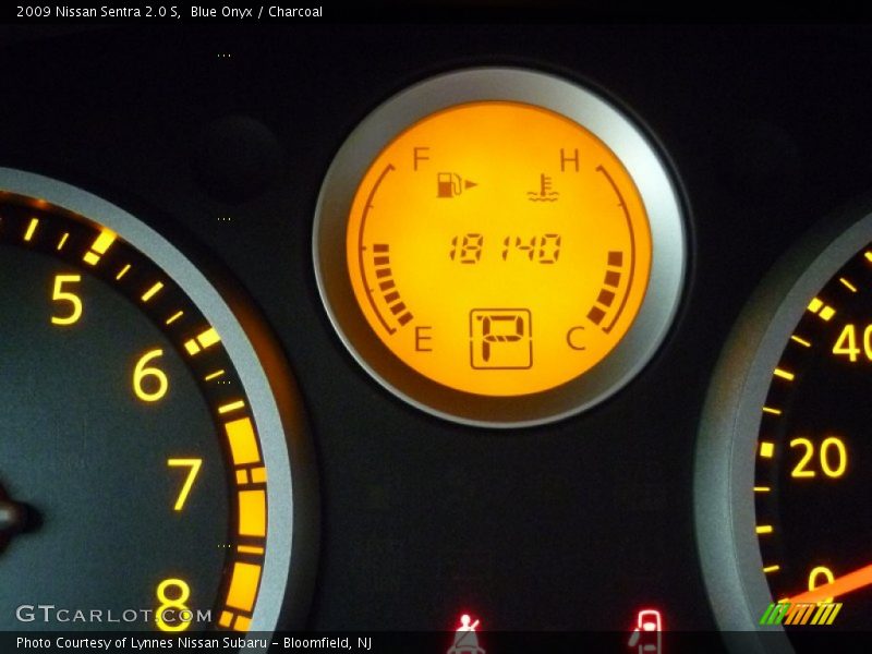 Blue Onyx / Charcoal 2009 Nissan Sentra 2.0 S