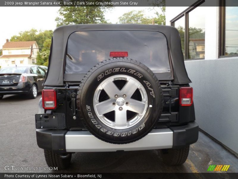 Black / Dark Slate Gray/Medium Slate Gray 2009 Jeep Wrangler Sahara 4x4