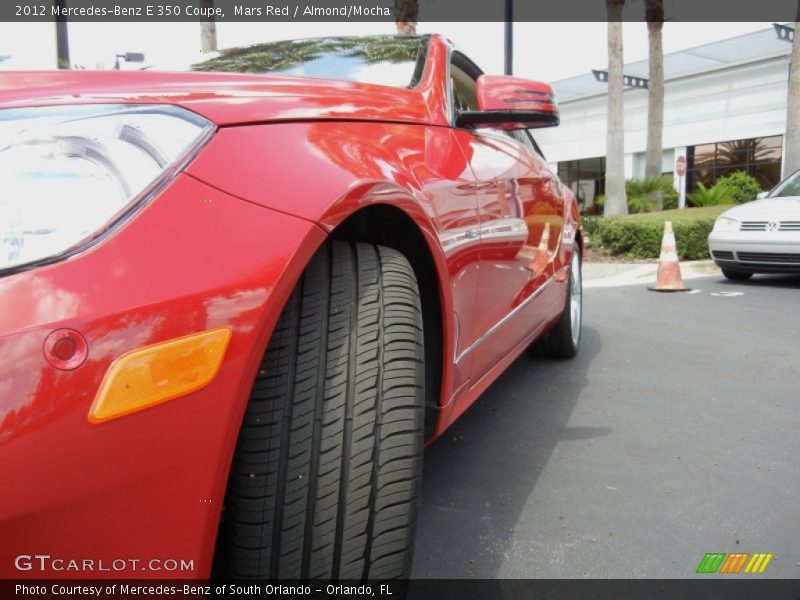 Mars Red / Almond/Mocha 2012 Mercedes-Benz E 350 Coupe