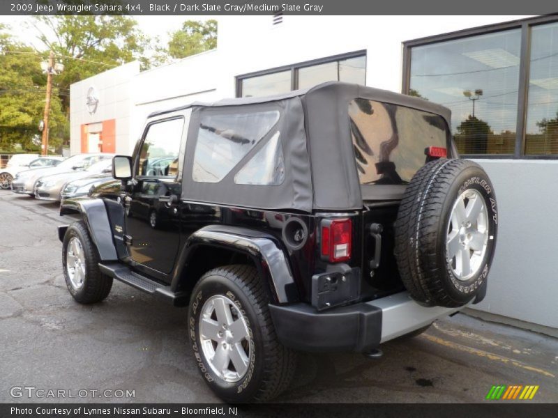 Black / Dark Slate Gray/Medium Slate Gray 2009 Jeep Wrangler Sahara 4x4