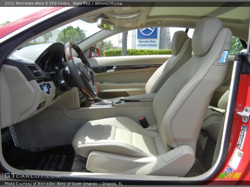 Mars Red / Almond/Mocha 2012 Mercedes-Benz E 350 Coupe