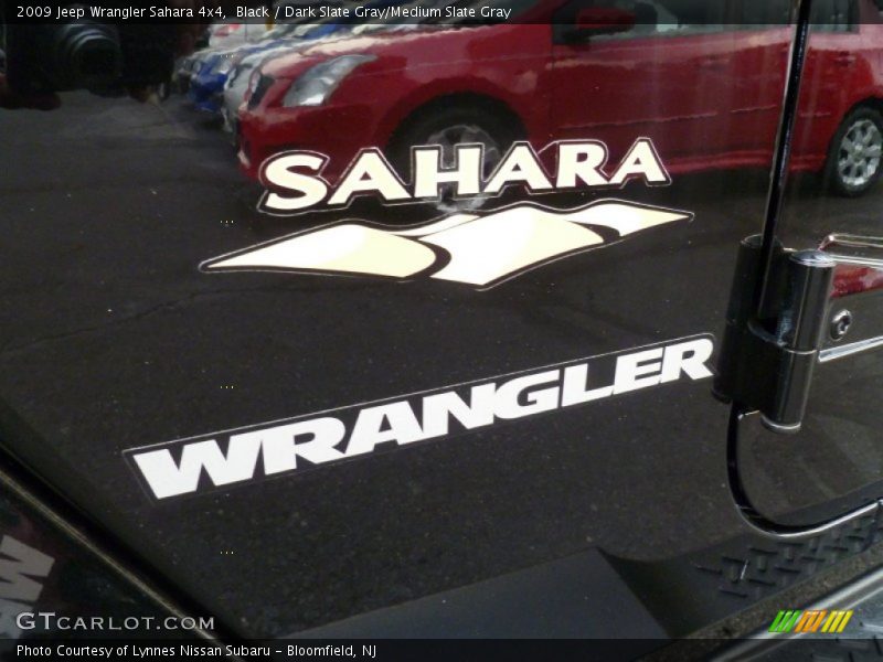 Black / Dark Slate Gray/Medium Slate Gray 2009 Jeep Wrangler Sahara 4x4