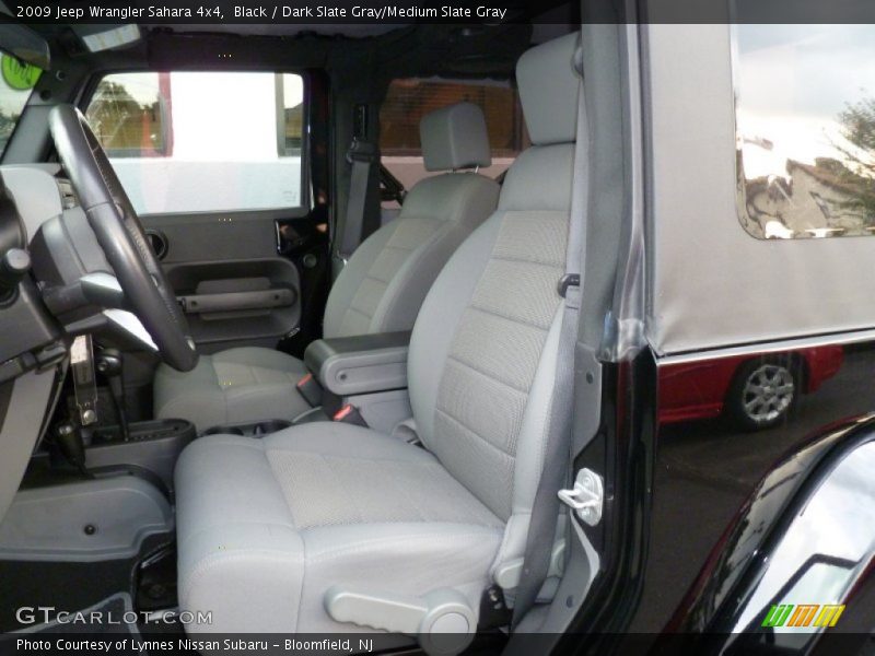 Black / Dark Slate Gray/Medium Slate Gray 2009 Jeep Wrangler Sahara 4x4