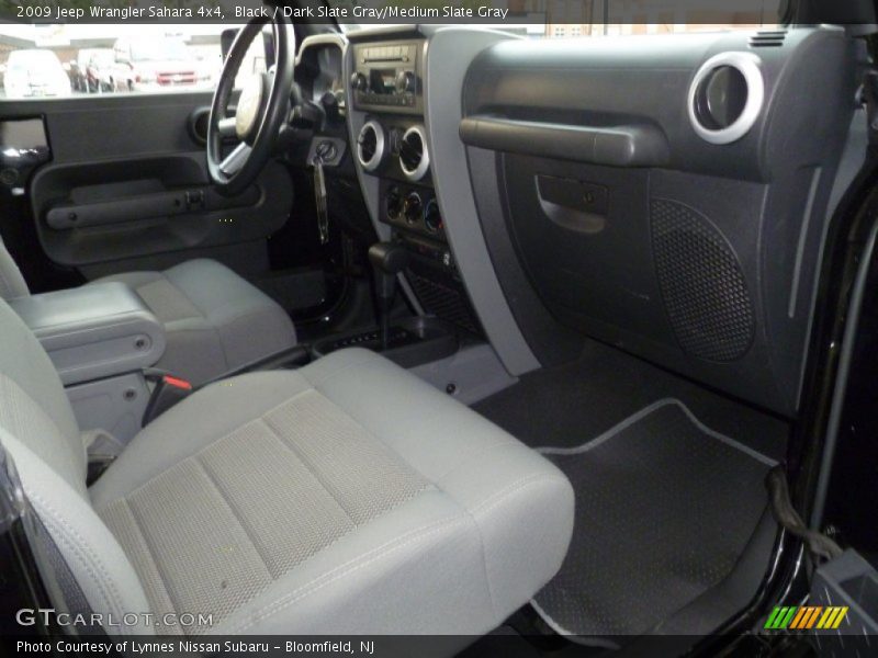 Black / Dark Slate Gray/Medium Slate Gray 2009 Jeep Wrangler Sahara 4x4