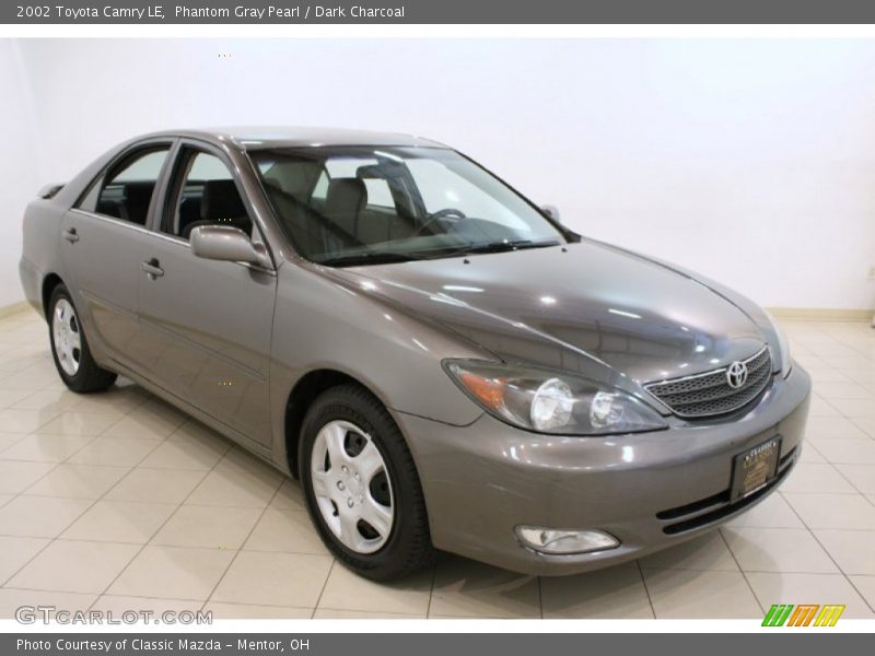 Phantom Gray Pearl / Dark Charcoal 2002 Toyota Camry LE
