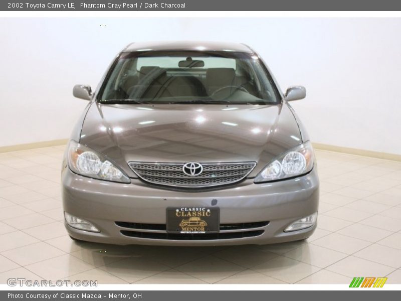 Phantom Gray Pearl / Dark Charcoal 2002 Toyota Camry LE