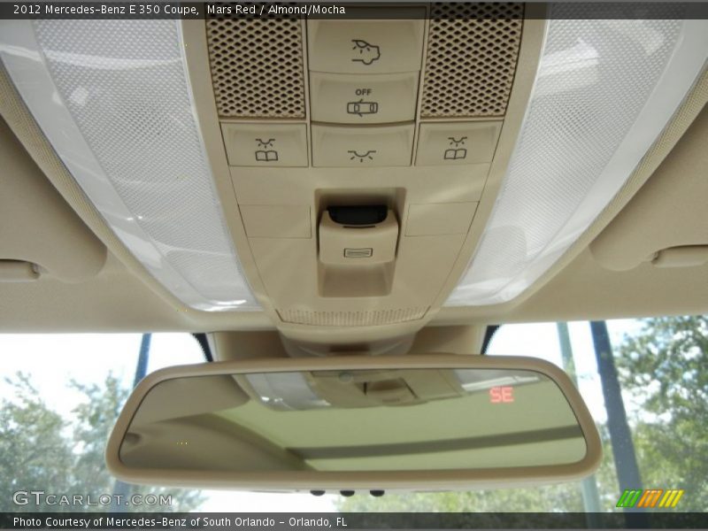 Mars Red / Almond/Mocha 2012 Mercedes-Benz E 350 Coupe