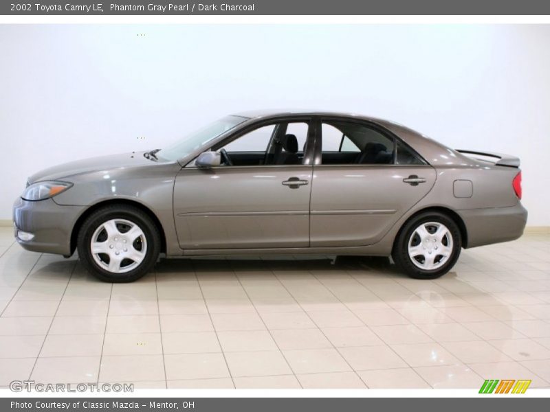 Phantom Gray Pearl / Dark Charcoal 2002 Toyota Camry LE
