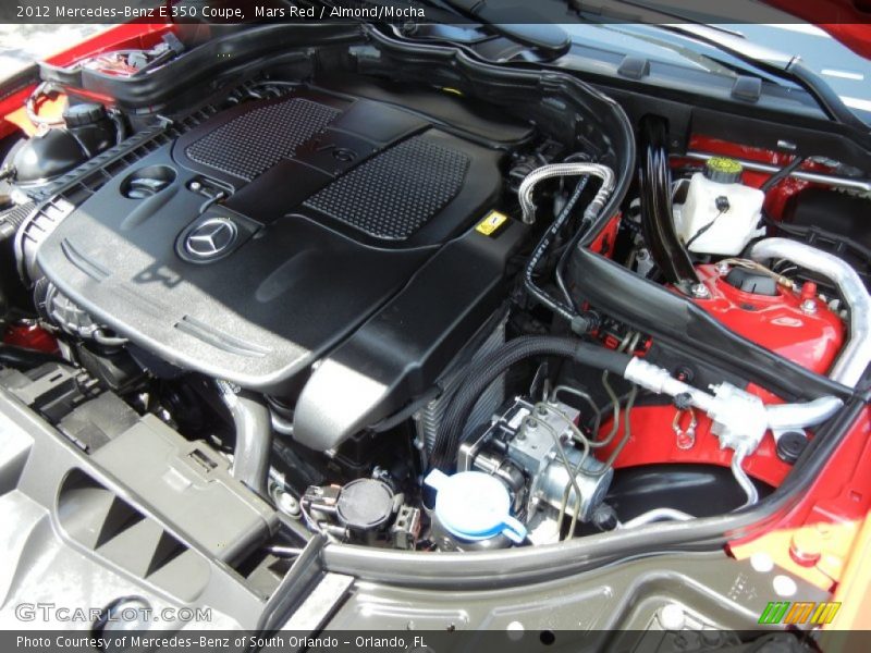 Mars Red / Almond/Mocha 2012 Mercedes-Benz E 350 Coupe