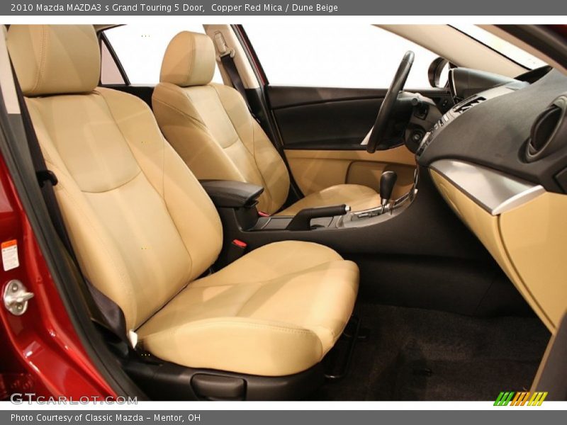  2010 MAZDA3 s Grand Touring 5 Door Dune Beige Interior