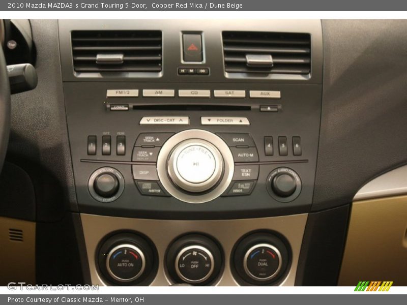 Controls of 2010 MAZDA3 s Grand Touring 5 Door