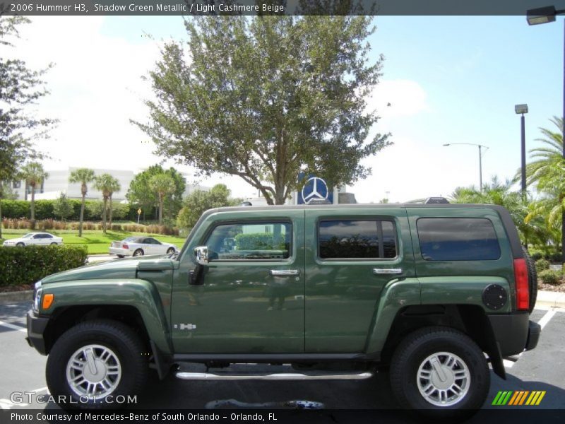 Shadow Green Metallic / Light Cashmere Beige 2006 Hummer H3