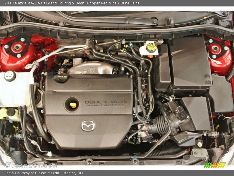 2010 MAZDA3 s Grand Touring 5 Door Engine - 2.5 Liter DOHC 16-Valve VVT 4 Cylinder