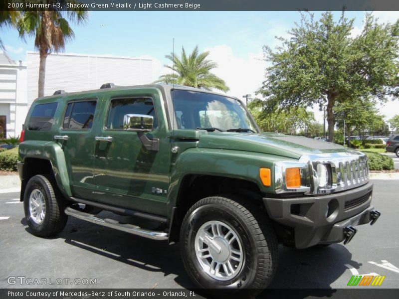 Shadow Green Metallic / Light Cashmere Beige 2006 Hummer H3