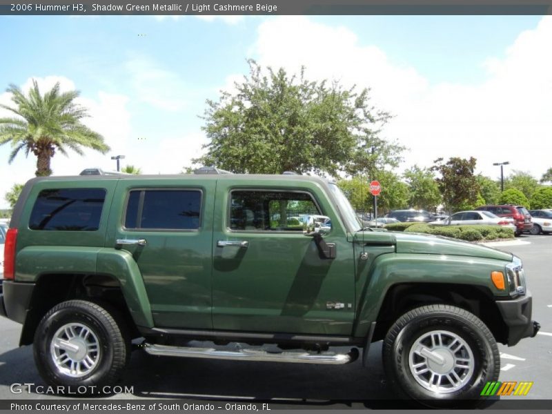  2006 H3  Shadow Green Metallic