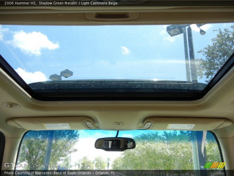 Sunroof of 2006 H3 