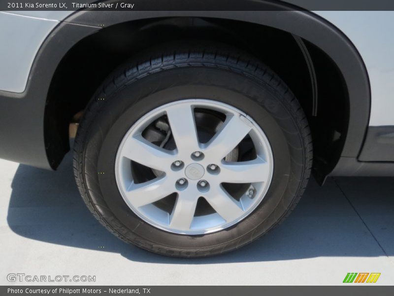 Titanium Silver / Gray 2011 Kia Sorento LX