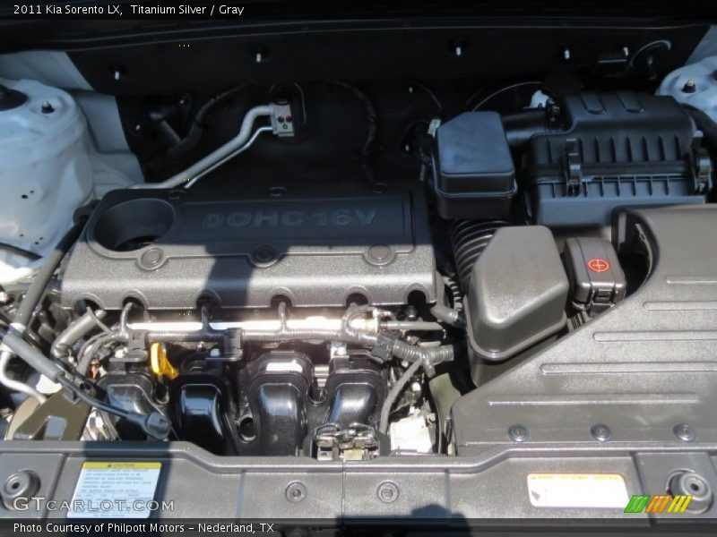 Titanium Silver / Gray 2011 Kia Sorento LX