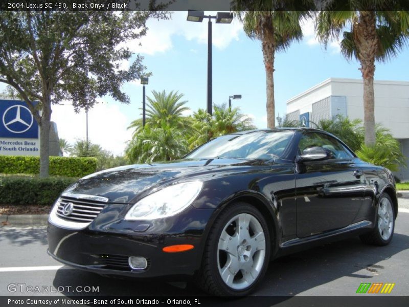 Black Onyx / Black 2004 Lexus SC 430