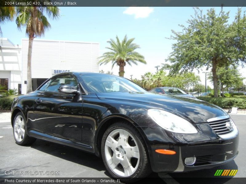 Black Onyx / Black 2004 Lexus SC 430