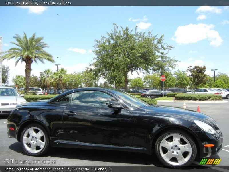Black Onyx / Black 2004 Lexus SC 430