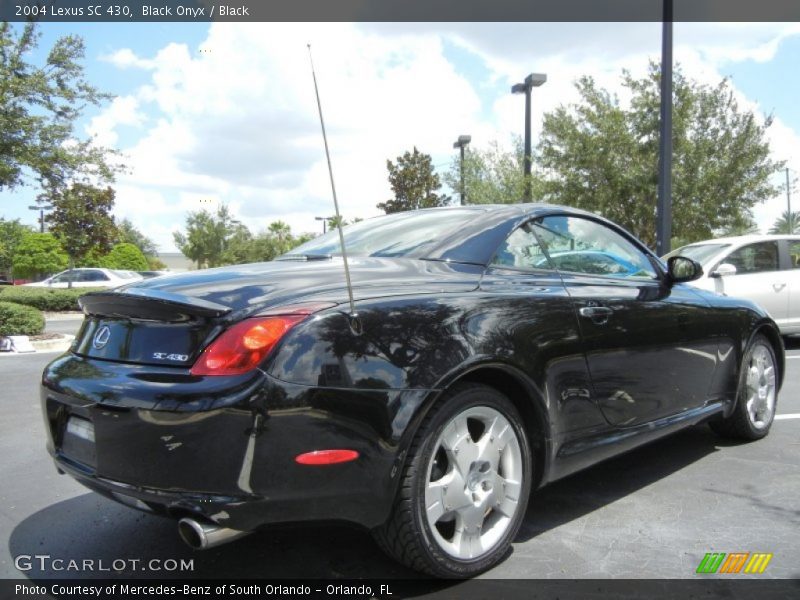 Black Onyx / Black 2004 Lexus SC 430