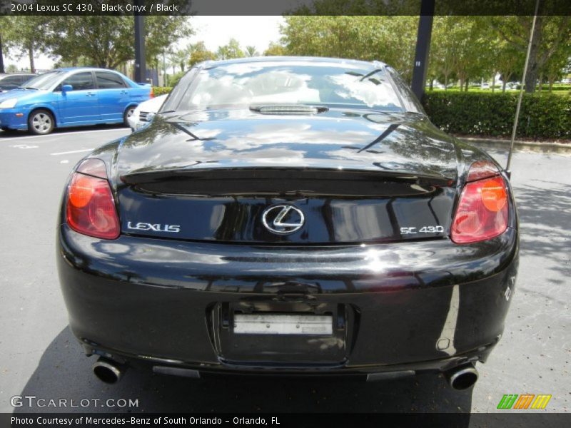 Black Onyx / Black 2004 Lexus SC 430