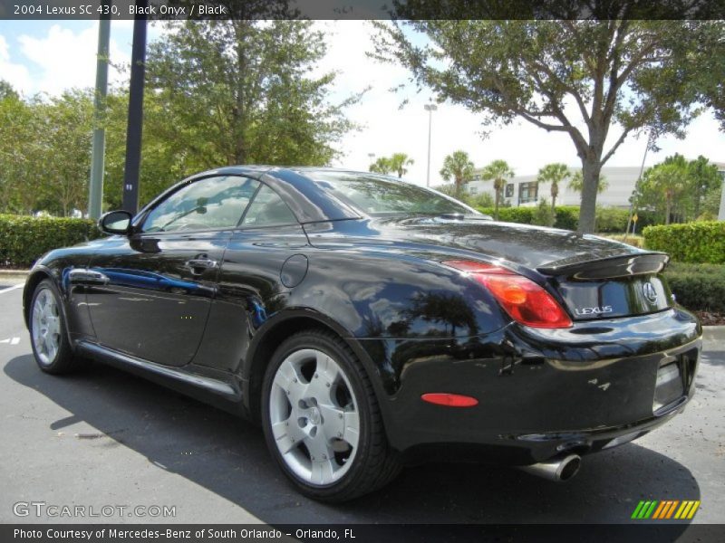 Black Onyx / Black 2004 Lexus SC 430
