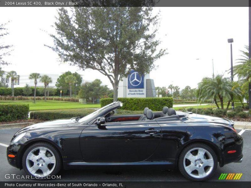 Black Onyx / Black 2004 Lexus SC 430