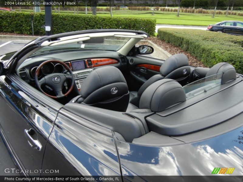 Black Onyx / Black 2004 Lexus SC 430
