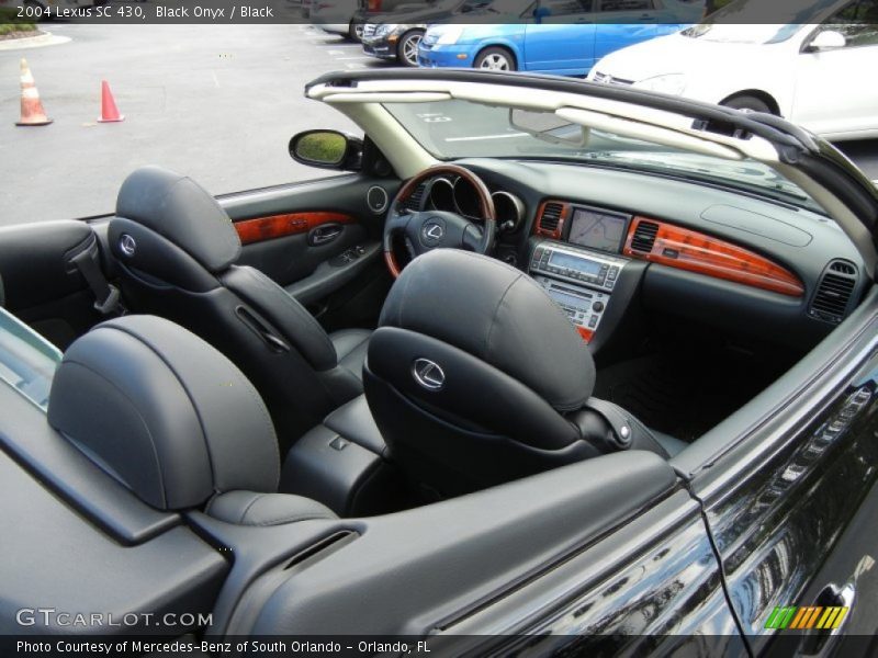 Black Onyx / Black 2004 Lexus SC 430