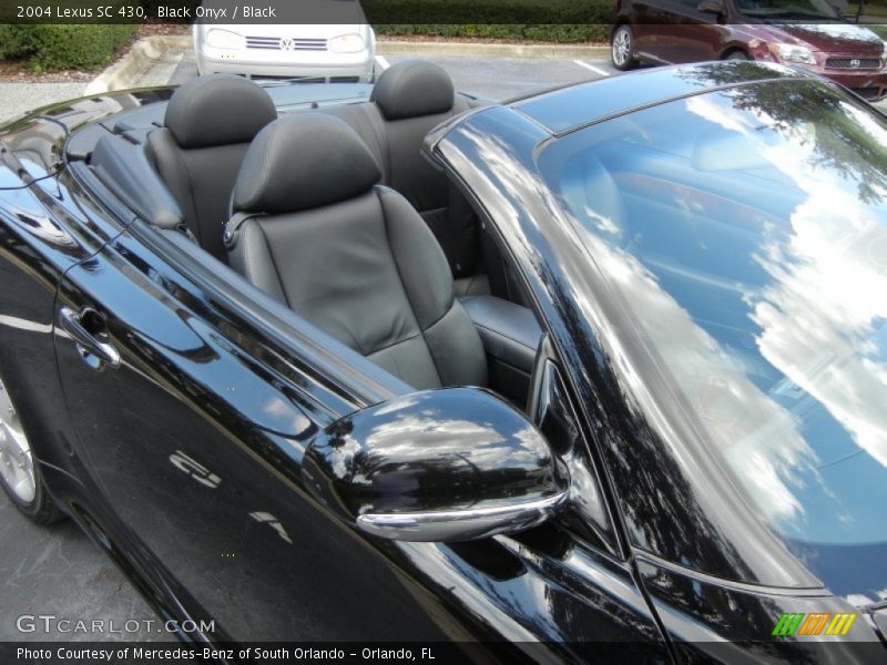 Black Onyx / Black 2004 Lexus SC 430