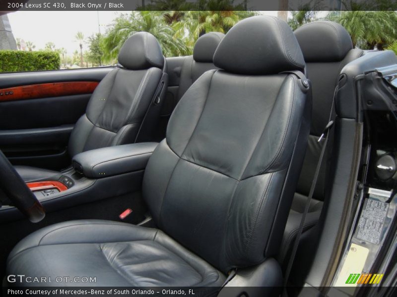 Black Onyx / Black 2004 Lexus SC 430