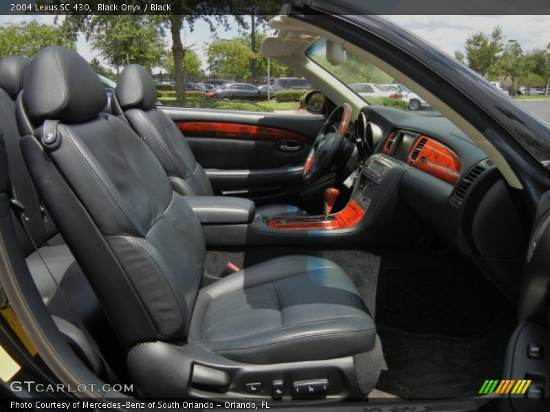 Black Onyx / Black 2004 Lexus SC 430