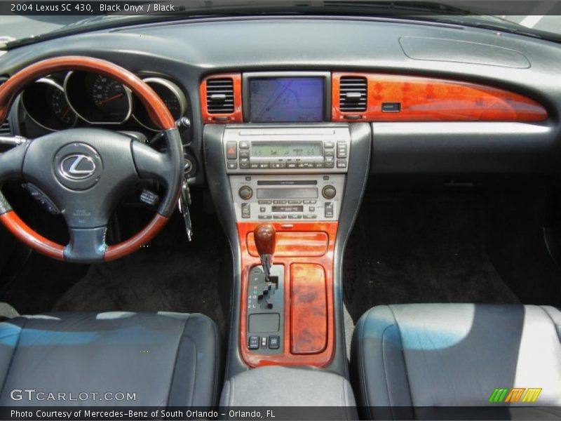 Black Onyx / Black 2004 Lexus SC 430