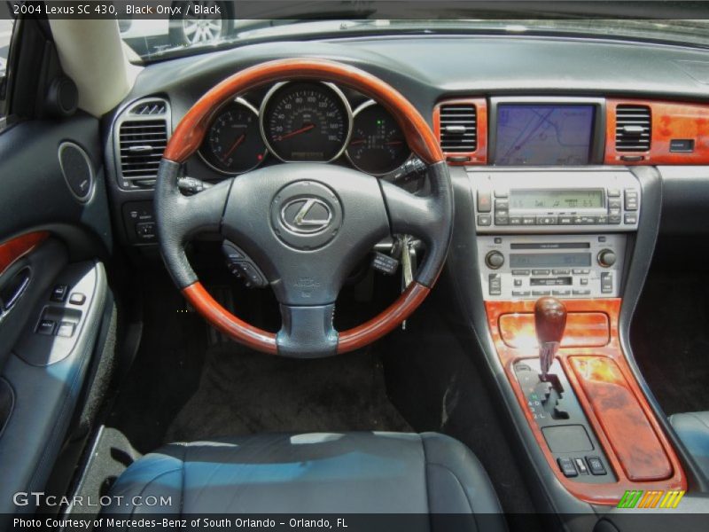 Black Onyx / Black 2004 Lexus SC 430