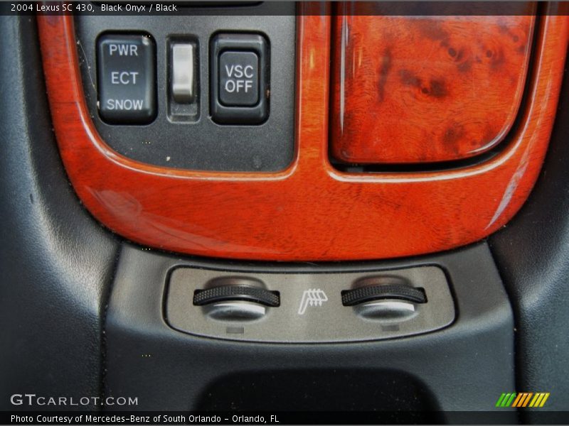 Black Onyx / Black 2004 Lexus SC 430