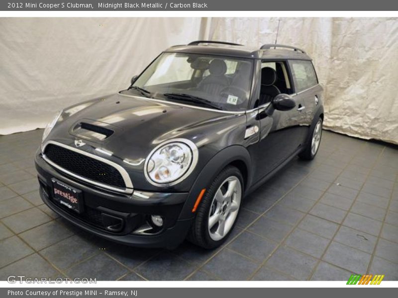 Midnight Black Metallic / Carbon Black 2012 Mini Cooper S Clubman