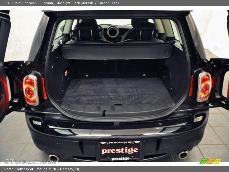 Midnight Black Metallic / Carbon Black 2012 Mini Cooper S Clubman
