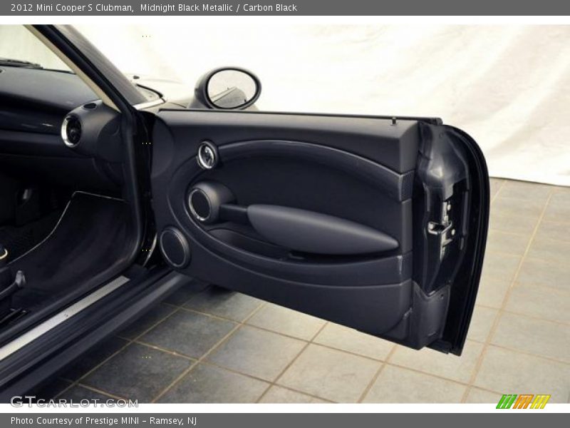 Midnight Black Metallic / Carbon Black 2012 Mini Cooper S Clubman