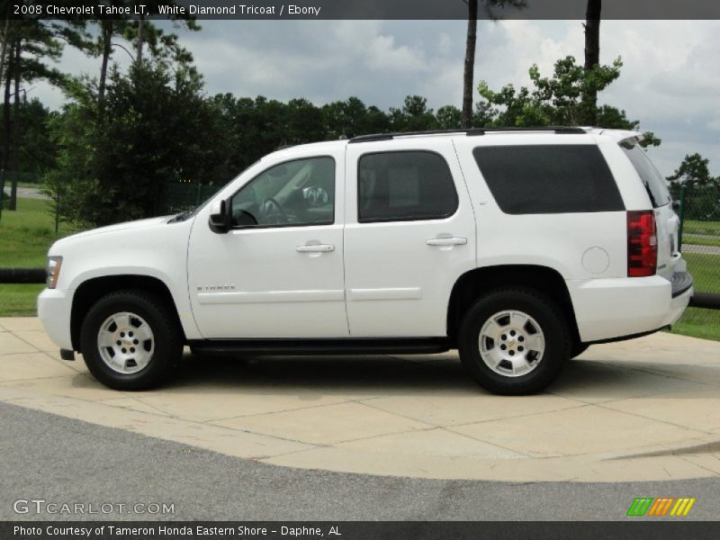 White Diamond Tricoat / Ebony 2008 Chevrolet Tahoe LT
