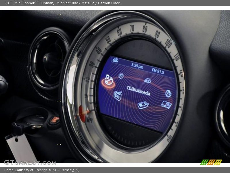 Midnight Black Metallic / Carbon Black 2012 Mini Cooper S Clubman