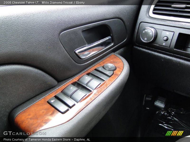 White Diamond Tricoat / Ebony 2008 Chevrolet Tahoe LT