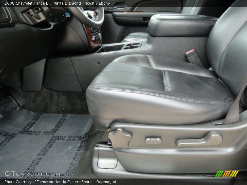 White Diamond Tricoat / Ebony 2008 Chevrolet Tahoe LT