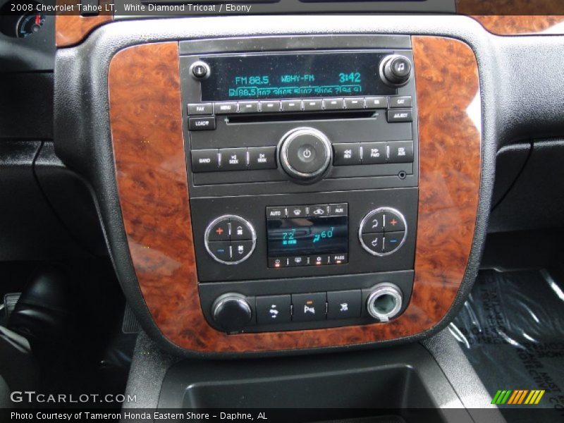 White Diamond Tricoat / Ebony 2008 Chevrolet Tahoe LT